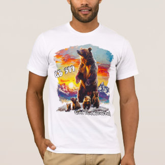 Grizzly Bear 399 4 Cubs Grand Teton Nationalpark T-Shirt