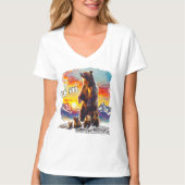 Grizzly Bear 399 4 Cubs Grand Teton Nationalpark T-Shirt (Vorderseite)