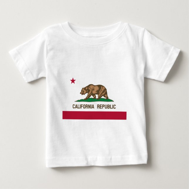 Grizzly Bear and Star Baby T-shirt (Vorderseite)