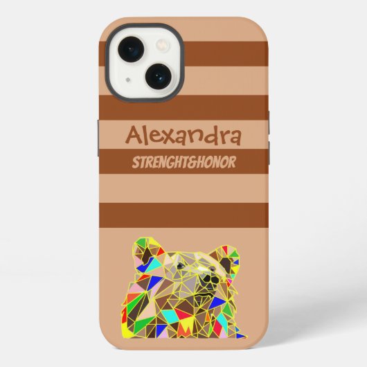 Grizzly Bear Case-Mate iPhone Case Hülle (Rückseite)