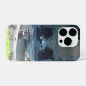 Grizzly Bear Couple iPhone Case Hülle (Rückseite (Horizontal))