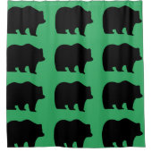 GRIZZLY BEAR Duschvorhang (Vorderseite)