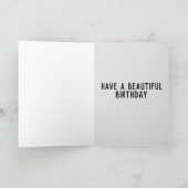 GRIZZLY BEAR FIREFLIS FANTASY BIRTHDAY CARD KARTE (Innenseite)