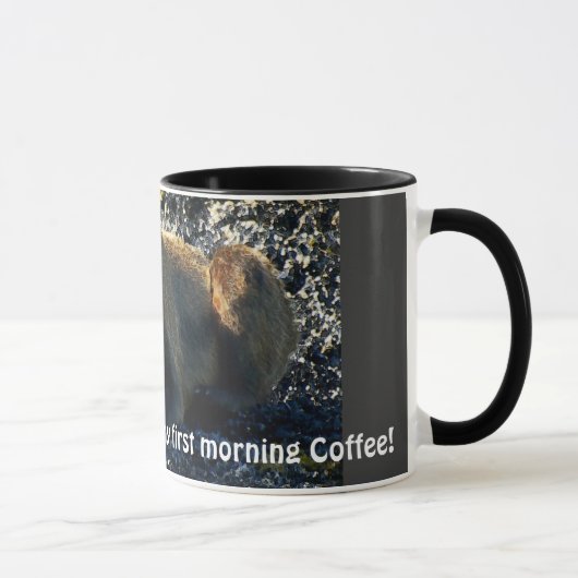 GRIZZLY BEAR Funny Funny WILDLIFE Tasse (Rechts)