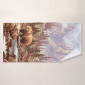 Grizzly Bear in the Rocky Mountains / AF-006bear,g Badehandtuch (Badehandtuch)