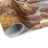 Grizzly Bear in the Rocky Mountains / AF-006bear,g Geschenkpapier (Rolleneckpunkt)