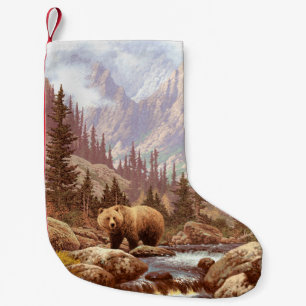 Grizzly Bear in the Rocky Mountains / AF-006bear,g Kleiner Weihnachtsstrumpf