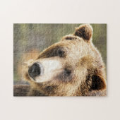 GRIZZLY BEAR JIGSAW PUZZLE (Horizontal)
