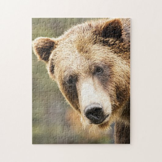 GRIZZLY BEAR JIGSAW PUZZLE (Vertikal)