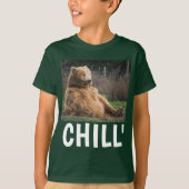 GRIZZLY BEAR KIDS FUNNY 'KIND' T - SHIRT (Vorderseite)