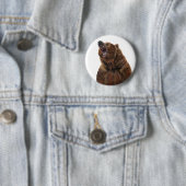 Grizzly Bear - Malerei in Acrylfarben Button (Beispiel)