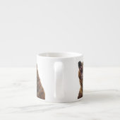 Grizzly Bear - Malerei in Acrylfarben Espressotasse (Rückseite)