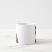 Grizzly Bear - Malerei in Acrylfarben Espressotasse (Vorderseite)