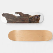 Grizzly Bear - Malerei in Acrylfarben Skateboard (Horizontal)