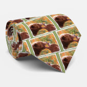 Grizzly Bear Mama and Cub Painting - Wildlife Art Krawatte (Gerollt)