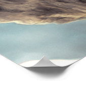 Grizzly Bear Mindset Motivation - Erfolg Poster (Ecke)