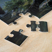 Grizzly Bear Misty Forest Puzzle (Seite)