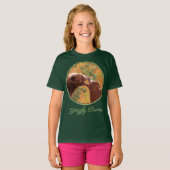 Grizzly Bear Mom and Cub Painting Wildlife Art T-S T-Shirt (Vorne ganz)