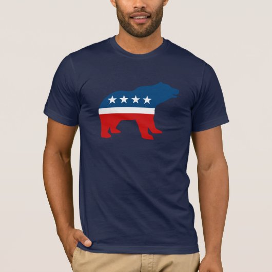 GRIZZLY BEAR PARTY T-Shirt (Vorderseite)