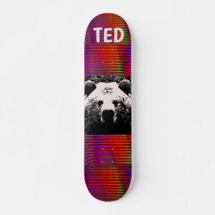 GRIZZLY BEAR PERSONALISIERTE SKATEBOARDS