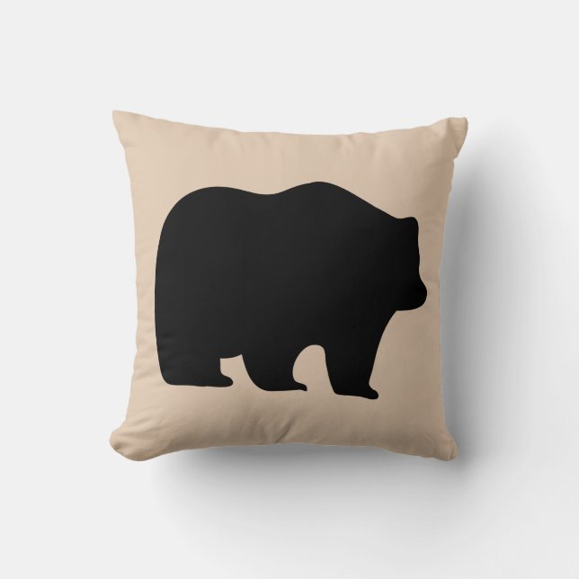 GRIZZLY BEAR PILLOWS KISSEN (Vorderseite)