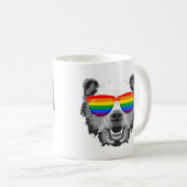 Grizzly Bear Pride Kaffeetasse (VorderseiteRechts)