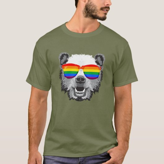 Grizzly Bear Pride T-Shirt (Vorderseite)