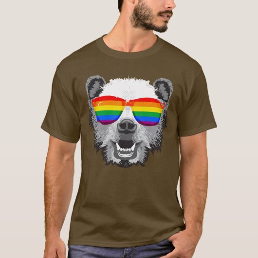 Grizzly Bear Pride T-Shirt (Vorderseite)