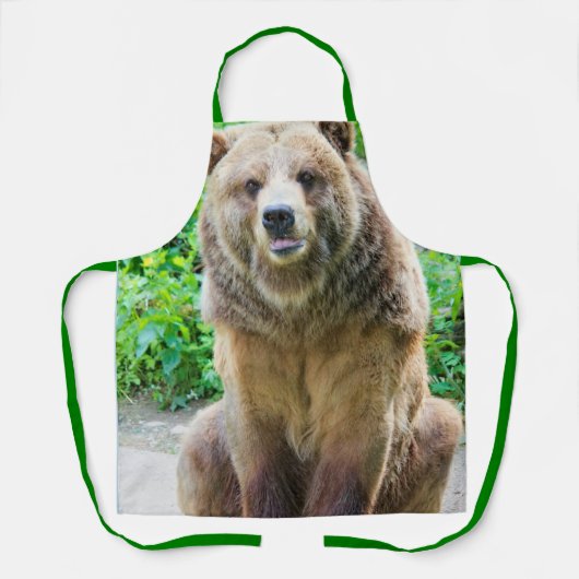 GRIZZLY BEAR SCHÜRZE (Vorderseite)