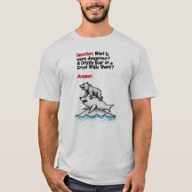 Grizzly Bear vs Shark T - Shirt