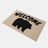 GRIZZLY BEAR WICOME TÜR MATS FUßMATTE (Schrägansicht)