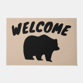 GRIZZLY BEAR WICOME TÜR MATS FUßMATTE (Vorderseite)