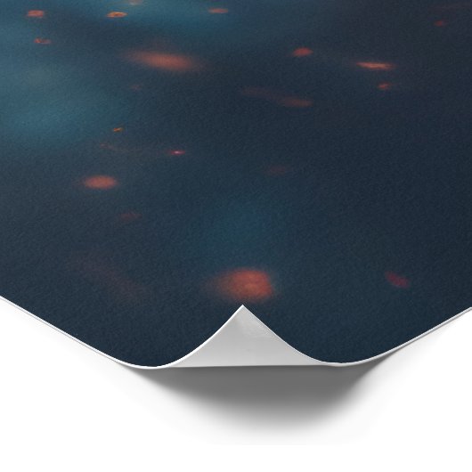 Grizzly Bear Wild Animal Majestic Wilderness Art Poster (Ecke)