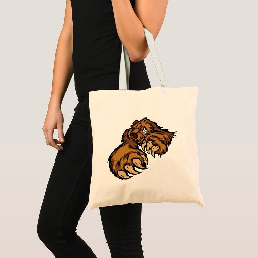 Grizzly Bear Wild Animal Tote Bag Tragetasche