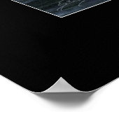 GRIZZLY BEAR Wilderness Art Poster (Ecke)