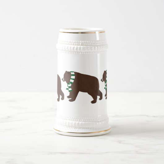 Grizzly Bears Stein Bierglas (Mittel)