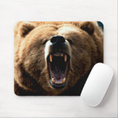 Grizzly Beer Feeling Mauspad (Mit Mouse)