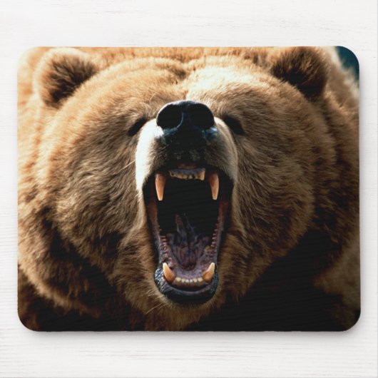 Grizzly Beer Feeling Mauspad (Vorne)