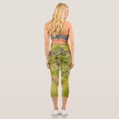 Grizzly cuzing, Alaska Capri Leggings (Rückseite)