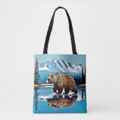 Grizzly Lake Mountain View Tasche (Vorderseite)