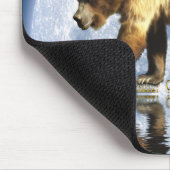 GRIZZLY LAND Wildlife Bear Collection Mousepad (Ecke)