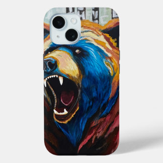 Grizzly-Malerei - Wildtierkunst Case-Mate iPhone Hülle