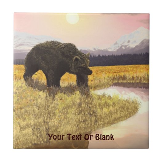 Grizzly Pond Fliese (Vorderseite)