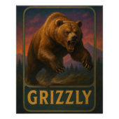 Grizzly Poster (Vorderseite)