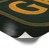 Grizzly Poster (Ecke)