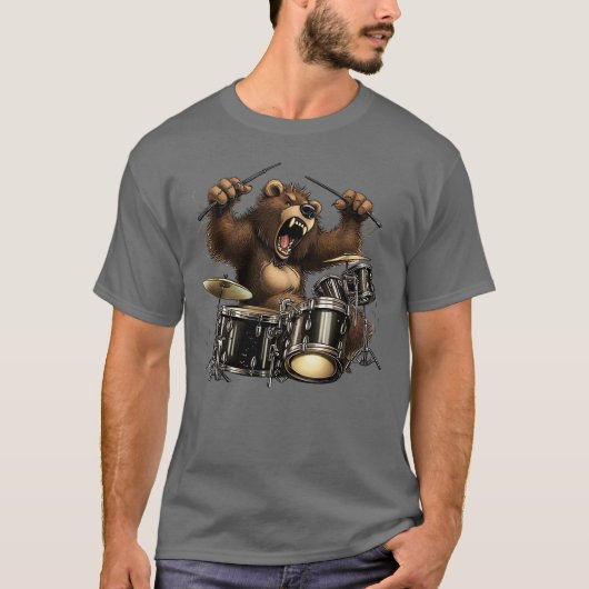 Grizzly Wildlife Animal Nature Classic T-Shirt (Vorderseite)