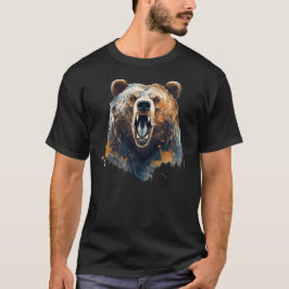 Grizzly Wildlife Animal Nature Classic T-Shirt