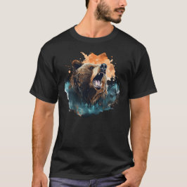 Grizzly Wildlife Animal Nature Classic T-Shirt