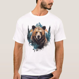 Grizzly Wildlife Animal Nature Forest Classic T-Shirt