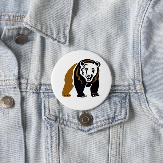 Grizzlybär Button (Beispiel)